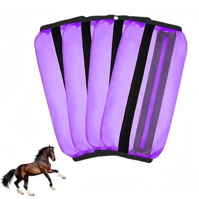 ZooVenture Lot De 4 Guêtres De Protection Pour Cheval Pour Chevaux