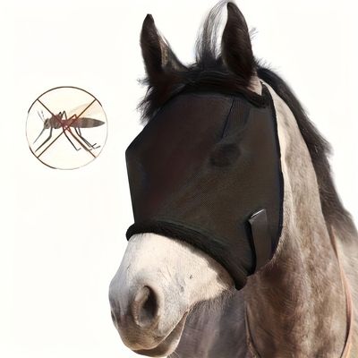 FurryFusion Masque anti-moustiques pour chevaux