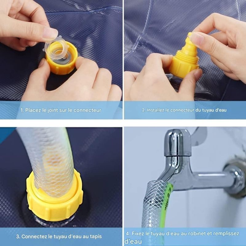 Pet Planet SplashFun Piscine Pliable Pour Chien et Chat