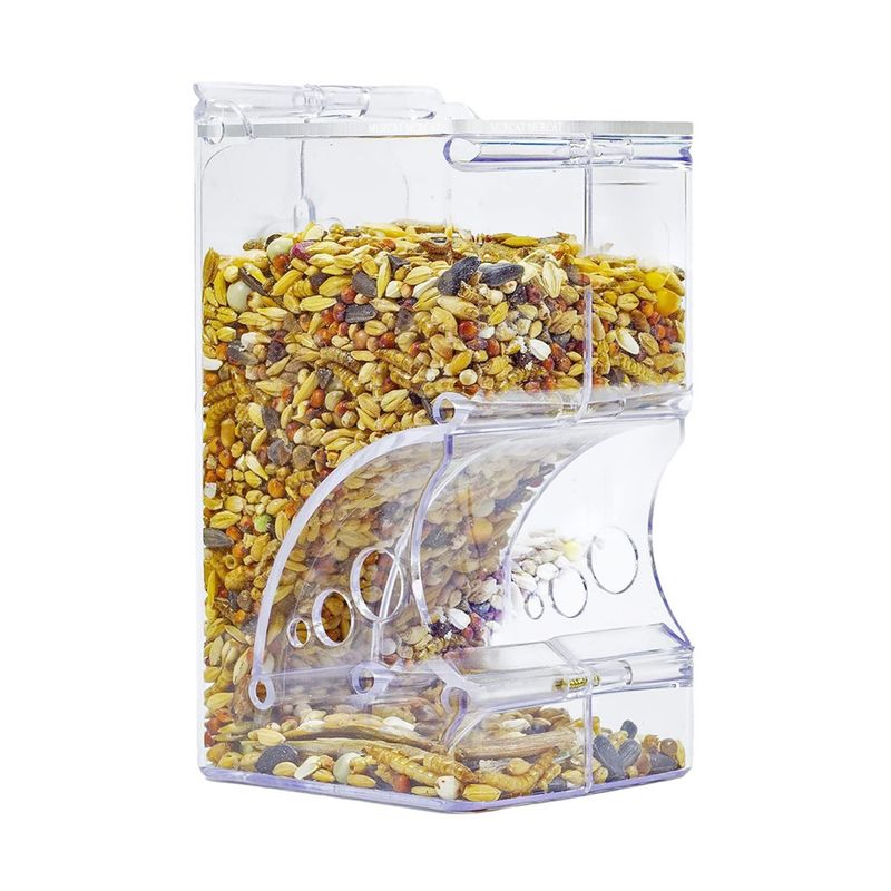 IntiMeg Récipient d'alimentation automatique en pour hamster