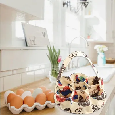 ZenPets Mini panier à œufs en tissu