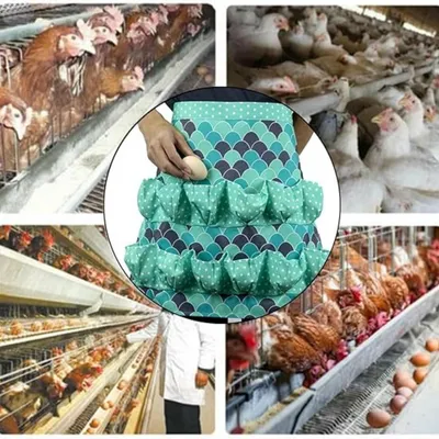 ZenPets Tablier de collecte d'œufs