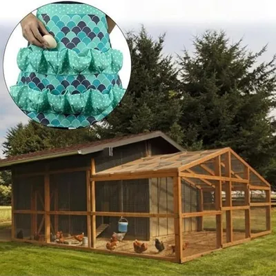 ZenPets Tablier de collecte d'œufs