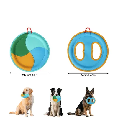 UAMLY Jouet frisbee pour chien