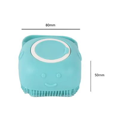ZenPets Brosse de bain en silicone pour chien