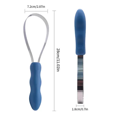 UAMLY Lame de toilettage double face pour chiens