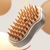 ZenPets Brosse à vapeur 3 en 1 pour chat
