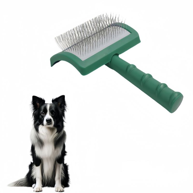 FurryFusion Brosse de toilettage pour chien à aiguilles extra longues