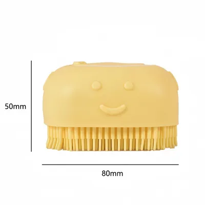 ZenPets Brosse de bain en silicone pour chien