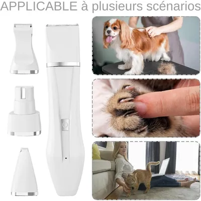 Pet Planet Tondeuse Kit Toilettage Électrique Pour Chien Et Chat