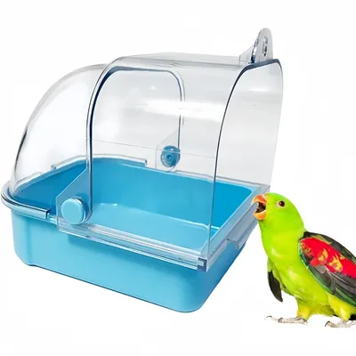 ZooVenture Baignoire Pour Perroquets Avec Vis Extérieure ZooVenture Baignoire Pour Perroquets Avec Vis Extérieure