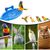 ZooVenture Baignoire Pour Oiseaux 2 Pièces Pour Oiseaux