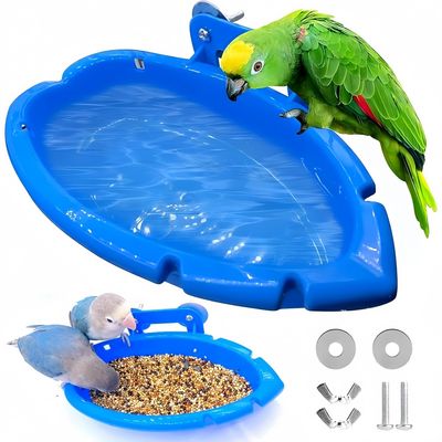 ZooVenture Baignoire Pour Oiseaux 2 Pièces Pour Oiseaux