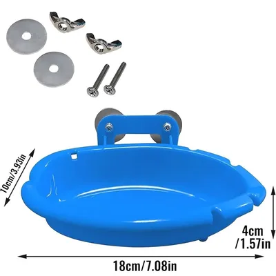 ZooVenture Baignoire Pour Oiseaux 2 Pièces Pour Oiseaux