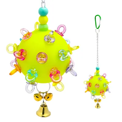 FurryFusion Balle à mâcher pour perroquet