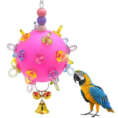 FurryFusion Pelota masticable para loros