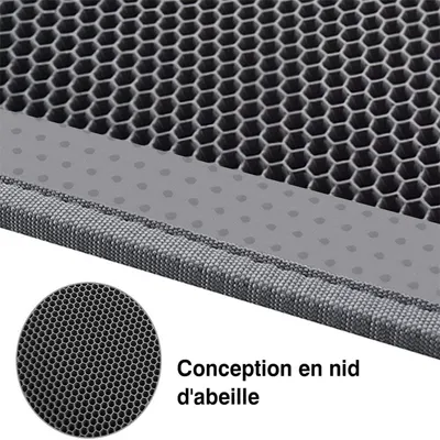Pet Planet Tapis de litière pour chat double couche en EVA