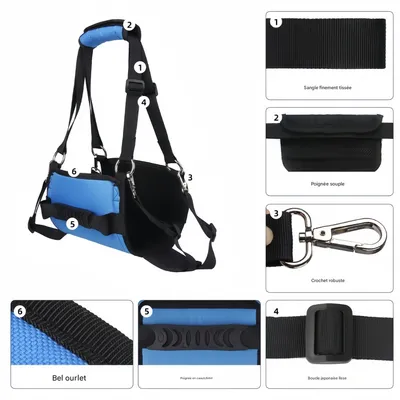 FurryFusion Transportín tipo bandolera para perros