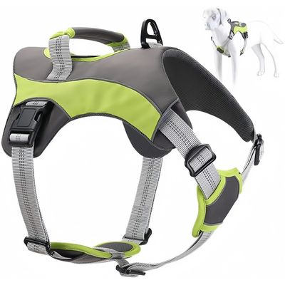 Pet Planet Harnais Gilet Sans Traction Poignée Pince Avant Chien