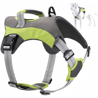 Pet Planet Harnais Gilet Sans Traction Poignée Pince Avant Chien Pet Planet Harnais Gilet Sans Traction Poignée Pince Avant Chien