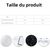 ZenPets 2 Couches Pour Chien Mâle Lavables Noires
