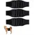 ZenPets 3 Couches Pour Chien Mâle Lavables Noires ZenPets 3 Couches Pour Chien Mâle Lavables Noires