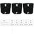 ZenPets 3 Pcs Couches Pour Chien