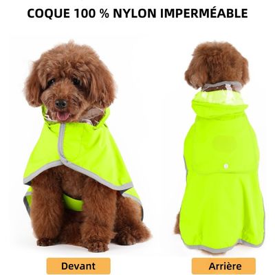 Pet Planet Imperméable avec Bande Réfléchissante Pour Chien