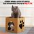 UAMLY Maison pour chat en carton avec griffoirs