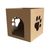 UAMLY Maison pour chat en carton avec griffoirs