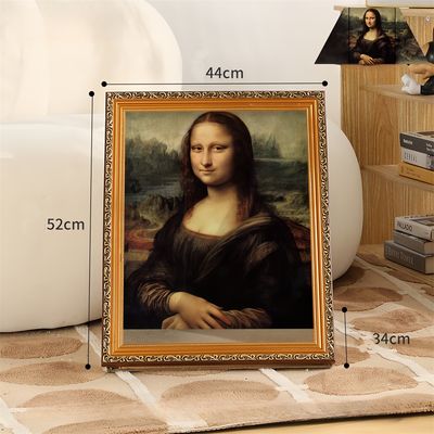 IntiMeg Lit pour chat avec peinture à l'huile 4D