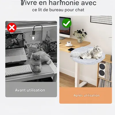 Pet Planet Lit de bureau pour chat