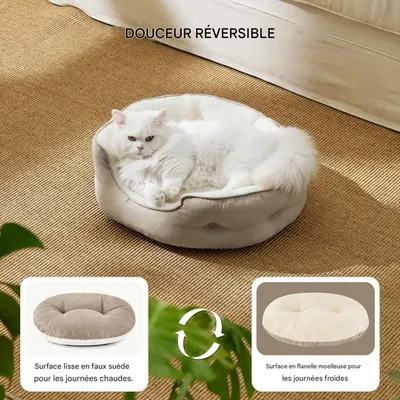 Pet Planet Canapé Lit Lavable Antidérapant Pour Chat