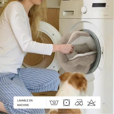 Pet Planet Canapé Lit Lavable Antidérapant Pour Chat