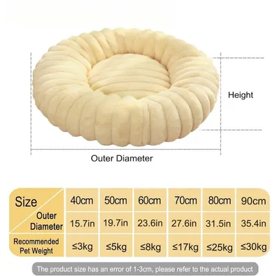 Pet Planet Panier avec Base Antidérapante Pour Chien et Chat