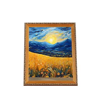 IntiMeg Lit pour chat avec peinture à l'huile 4D