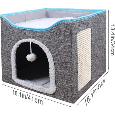 Pet Planet Canapé Lit Lavable Antidérapant Pour Chats