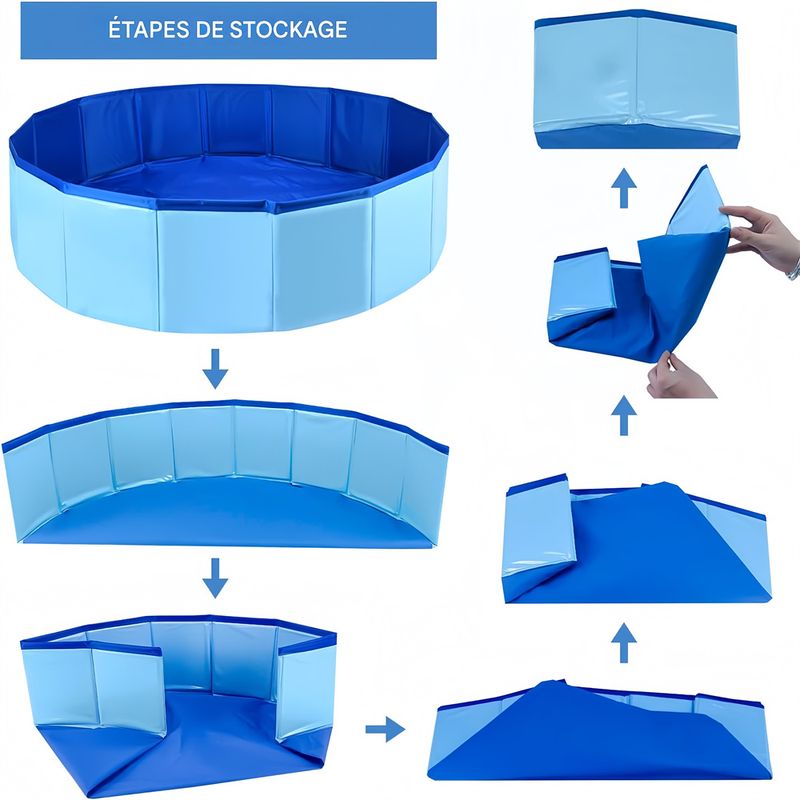 Pet Planet Baignoire pliable pour chien et chat