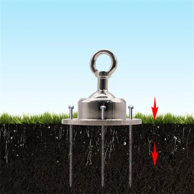 IntiMeg Piquet d'attache pour chien en acier inoxydable