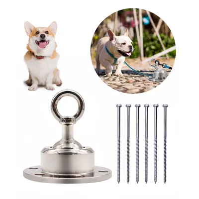 IntiMeg Piquet d'attache pour chien en acier inoxydable IntiMeg Piquet d'attache pour chien en acier inoxydable