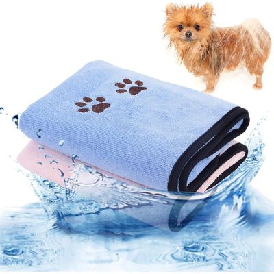 UAMLY Serviette absorbante pour chat et chien