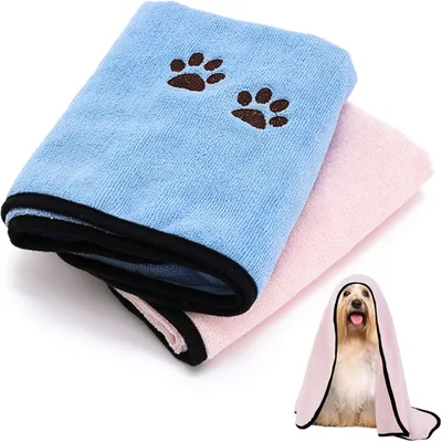 UAMLY Serviette absorbante pour chat et chien