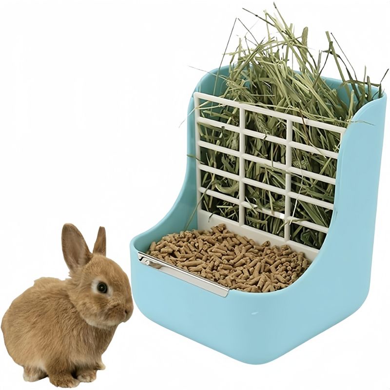 ZooVenture 2-in-1 Heuraufe für Chinchillas und Meerschweinchen
