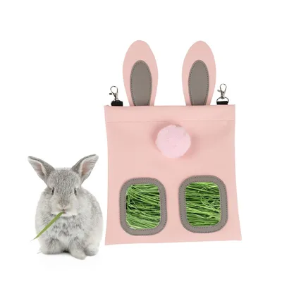 ZenPets Sac de mangeoire à foin pour lapin