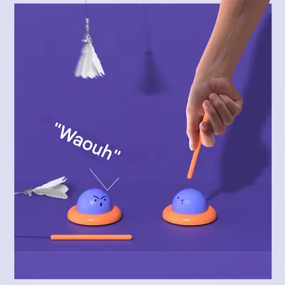 Pet Planet Baton UFO pour chat