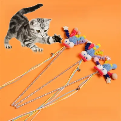 IntiMeg Baton de jeu pour chat en forme de bébé oeil