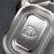 IntiMeg Gamelle carrée en acier inoxydable pour chien