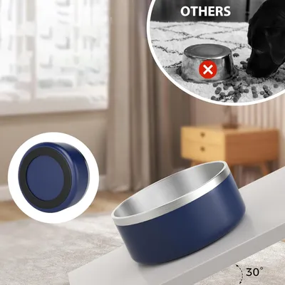 UAMLY Gamelle pour chien en acier inoxydable