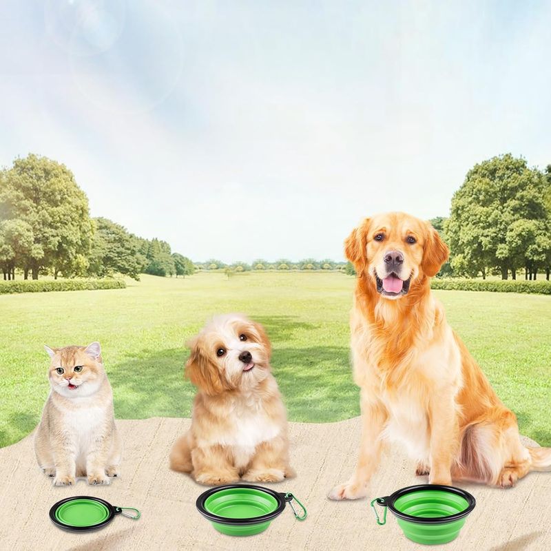 UAMLY Gamelles pliables pour chien