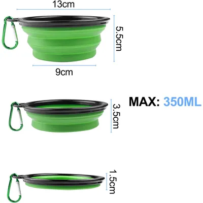 UAMLY Comederos plegables para perros